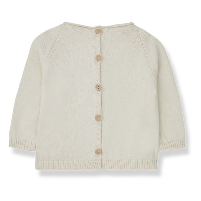 Pull Coton Bio Lenon | Ecru
