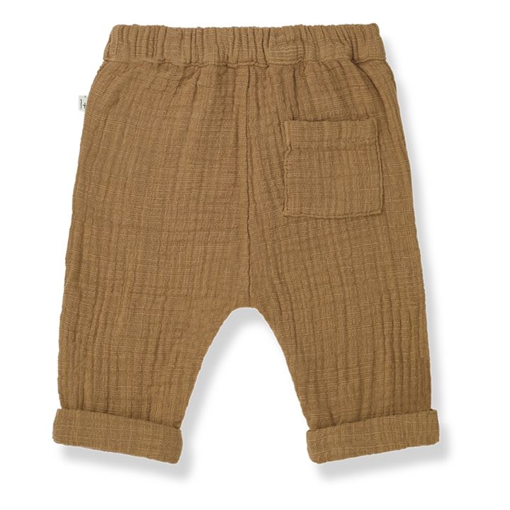 Pantalones de muselina Gabi | Camel- Imagen del producto n°2