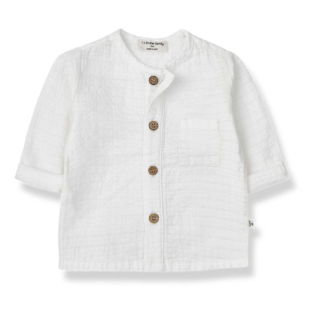 Camicia a maniche lunghe Custo | Bianco