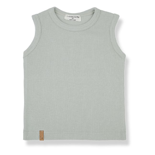 Camiseta de tirantes Julio | Verde Pálido