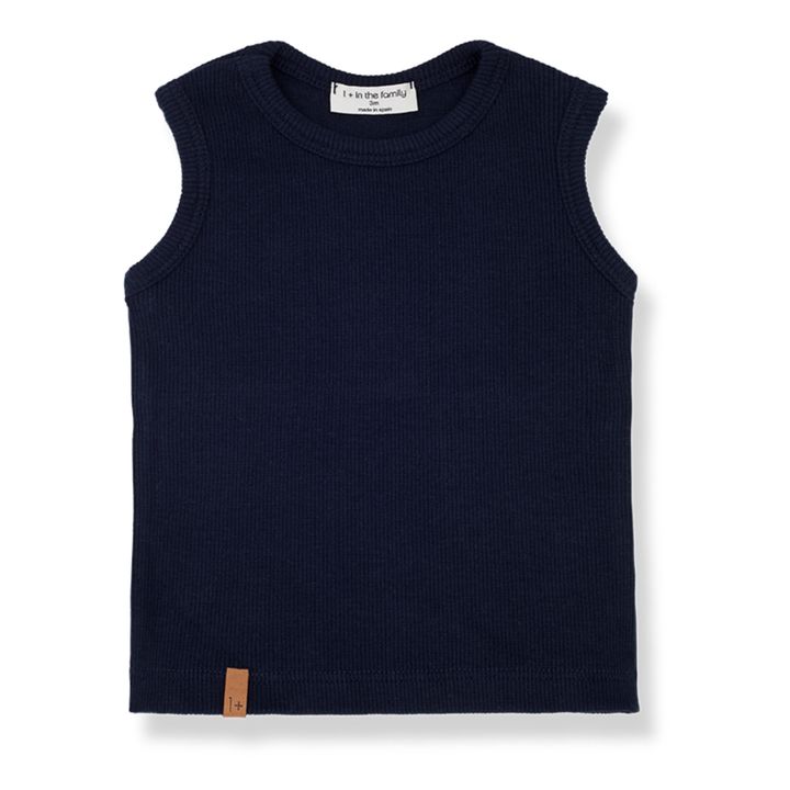 Camiseta de tirantes Julio | Azul Marino- Imagen del producto n°0