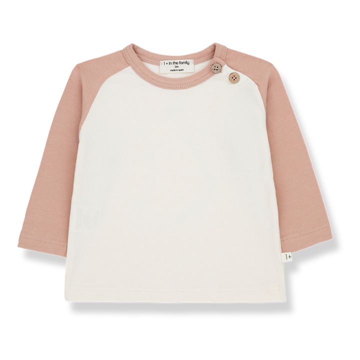 T-Shirt a maniche lunghe Guim | Rosa antico- Immagine del prodotto n°0