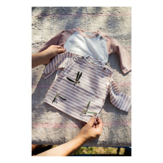 T-Shirt a maniche lunghe Guim | Rosa antico