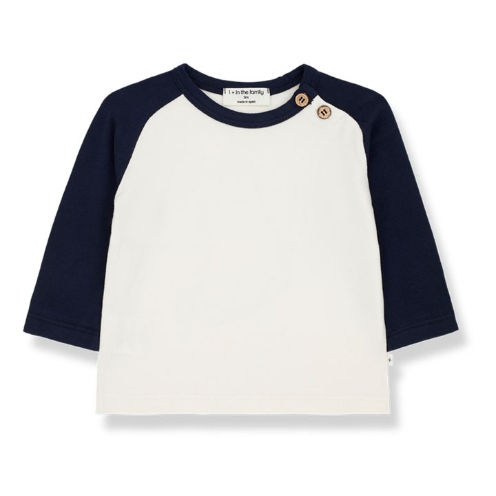 Camiseta de manga larga Guim | Azul Marino- Imagen del producto n°0