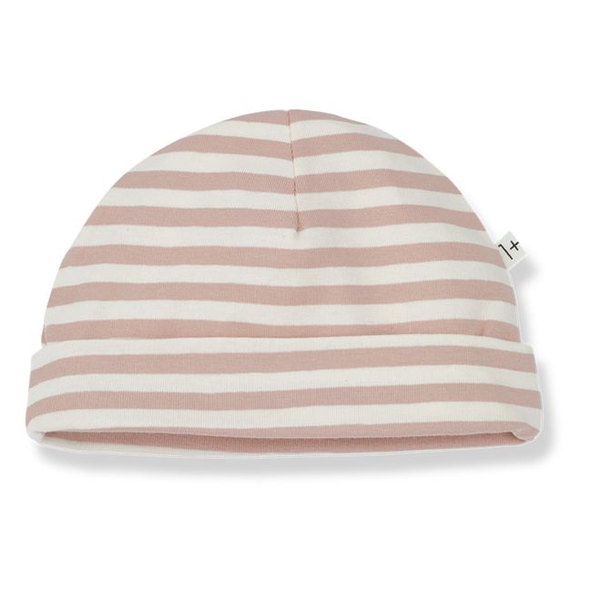 Gorro de punto a rayas Rio | Rosa