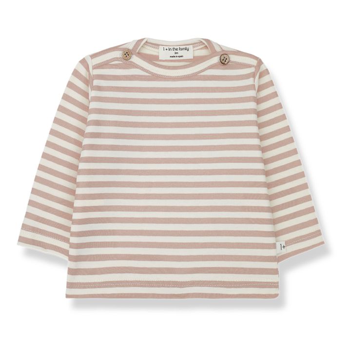 Camiseta de manga larga Jonas | Rosa- Imagen del producto n°0