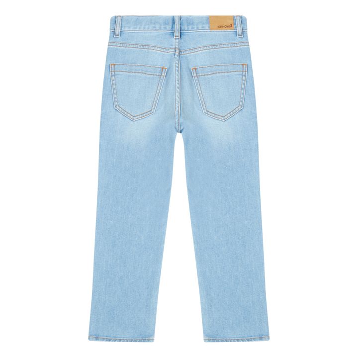 Riverton Straight-Leg Trousers | Denim blue- Product image n°1