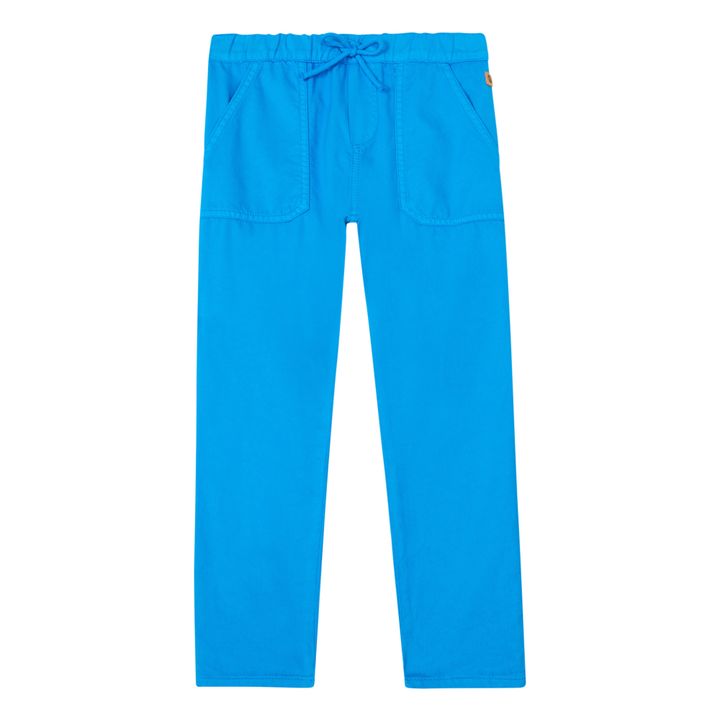 Goldfield Straight-Leg Trousers | Blau- Produktbild Nr. 0