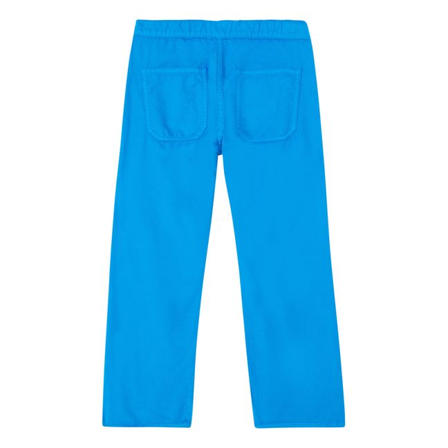 Goldfield Straight-Leg Trousers | Blau