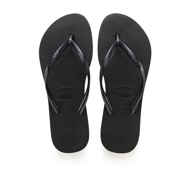Slim Flip Flops | Schwarz