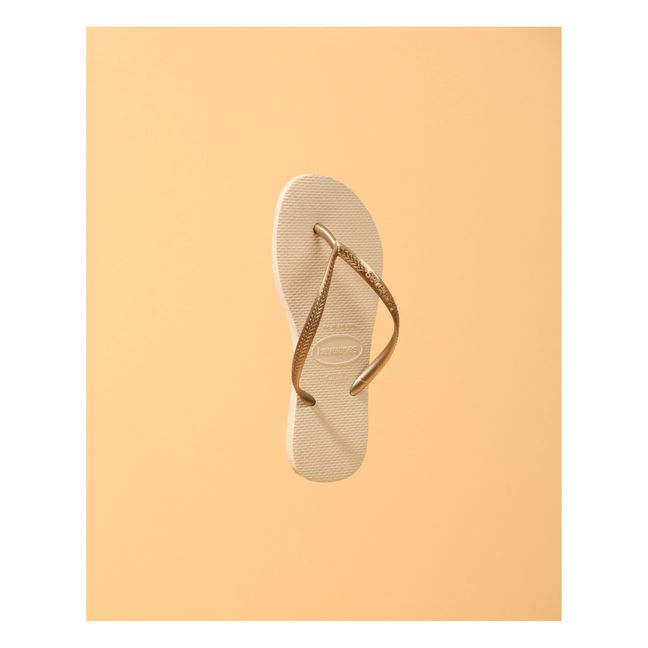 Slim Flip-Flops | Beige