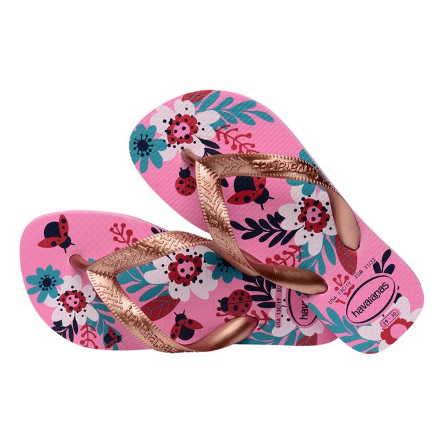 Flores Kids Flip-flops | Rosa