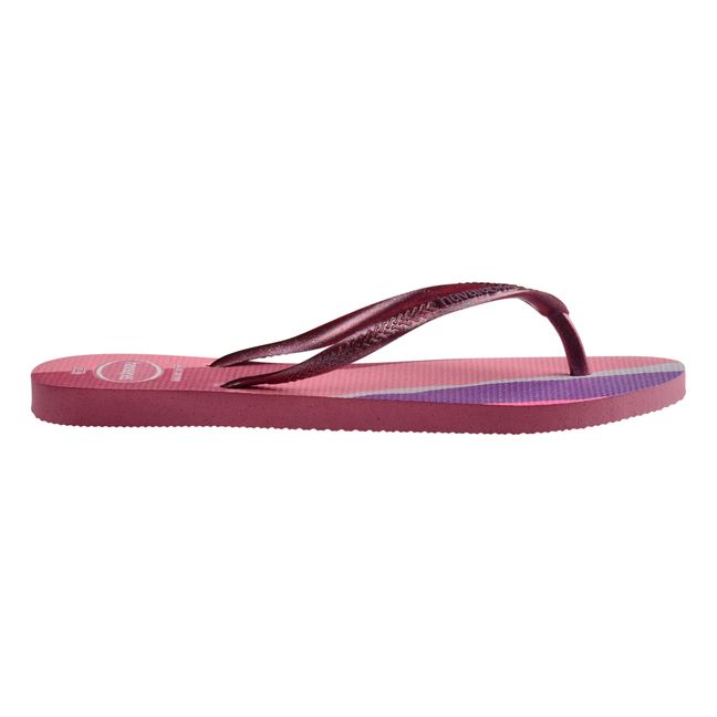 Palette Glow Slim Flip Flops | Pink