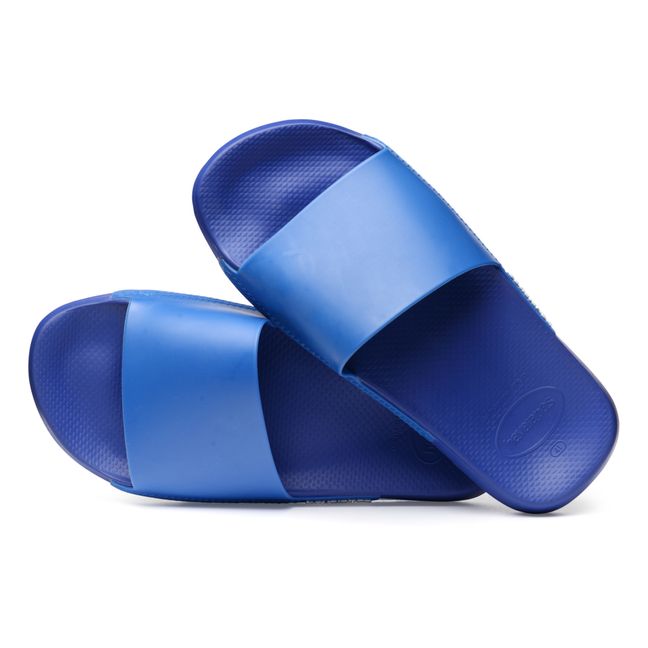 Classic Slide Flip Flops | Navy blue