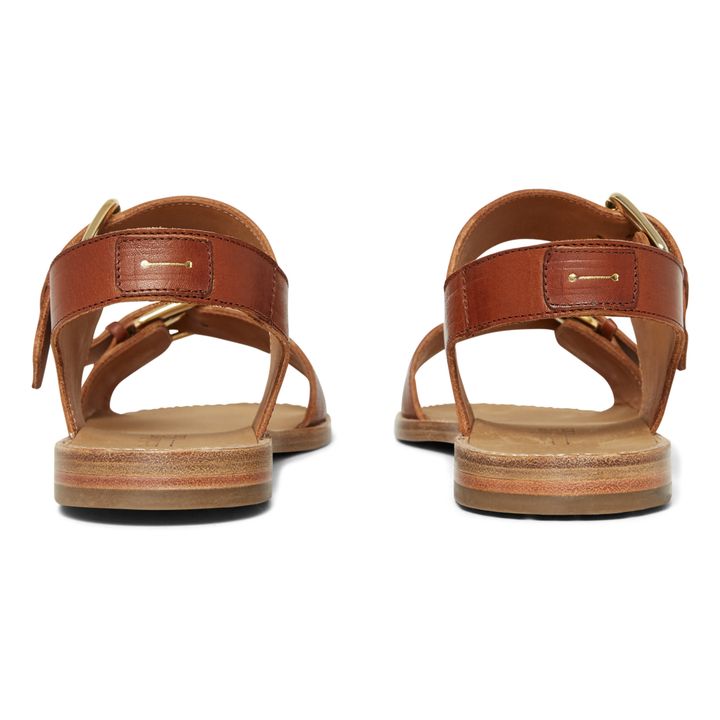 Beaulieu Suede Sandals | Caramelo- Imagen del producto n°2