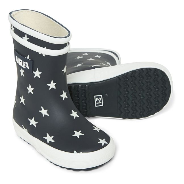Star Baby Rain Boots | Navy blue