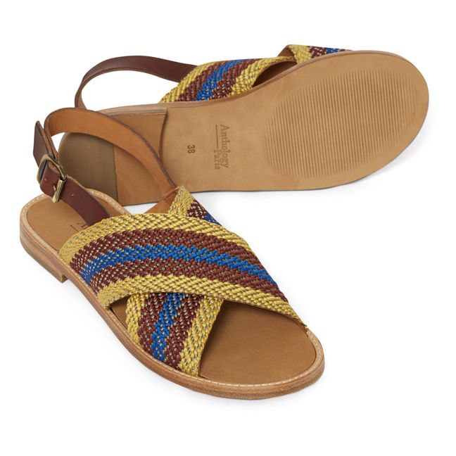 Sandales Birmanie-Aztec | Multicolore