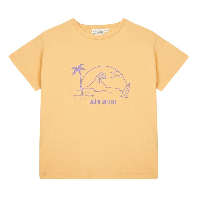 T-Shirt Coton Bio Derio | Abricot