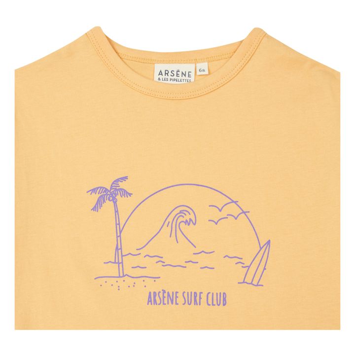 T-Shirt Bio-Baumwolle Derio | Apricot- Produktbild Nr. 1