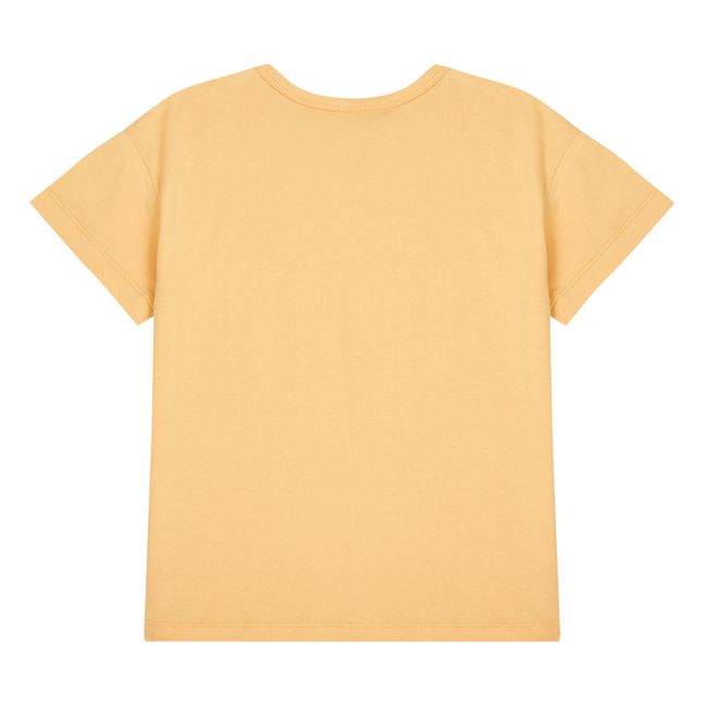T-Shirt Bio-Baumwolle Derio | Apricot