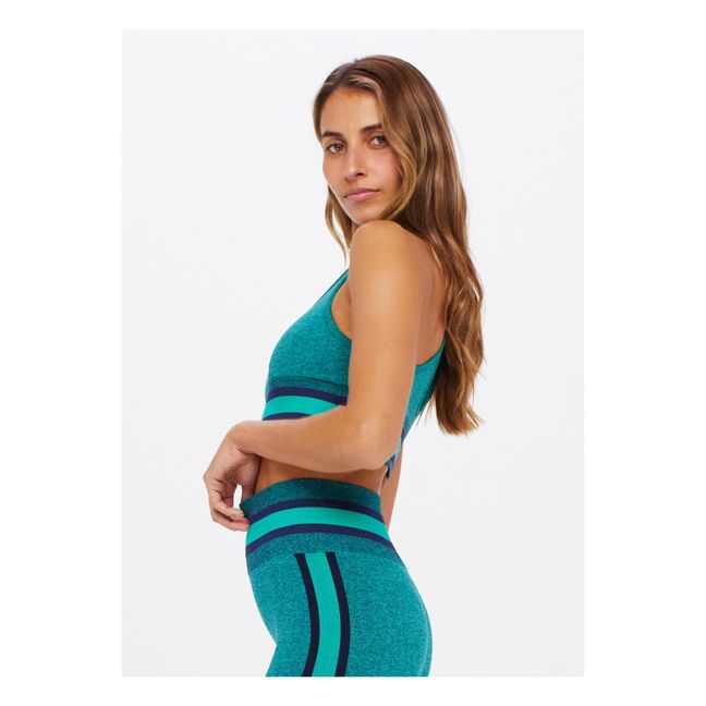 Sandy Marle Seamless Bralette | Verde esmeralda