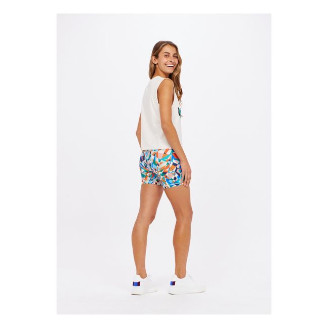 Infinite Muscle Cropped Top | Blanco