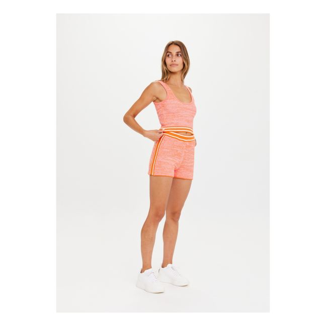 Cosmos Ophelia Organic Cotton Knit Top | Rosa