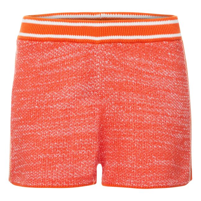 Cosmos Aurora Organic Cotton Knit Shorts | Rosa