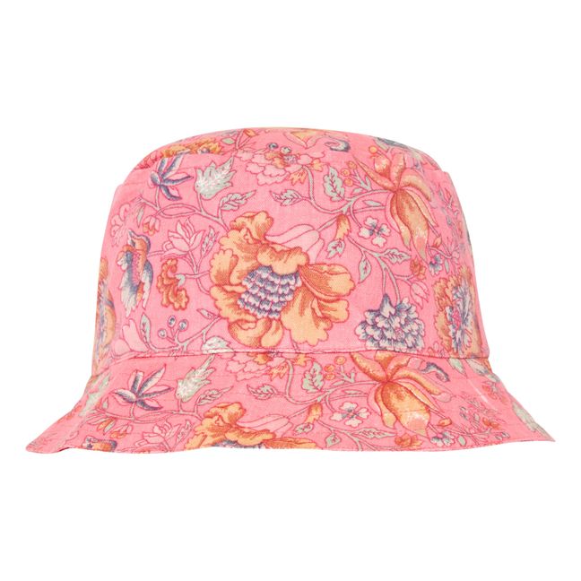 Hut Bio-Baumwolle Floral Lajik | Rosa