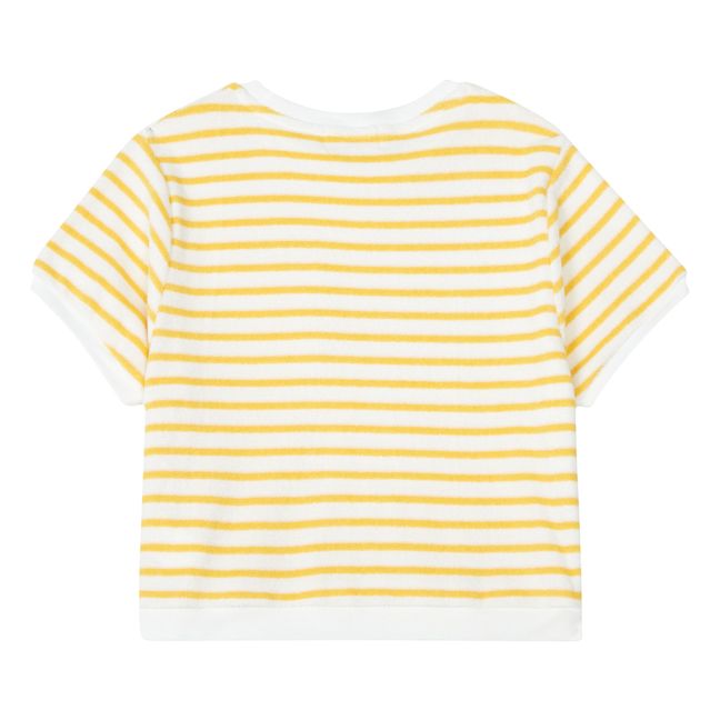 Sudadera de rizo Sarah | Amarillo