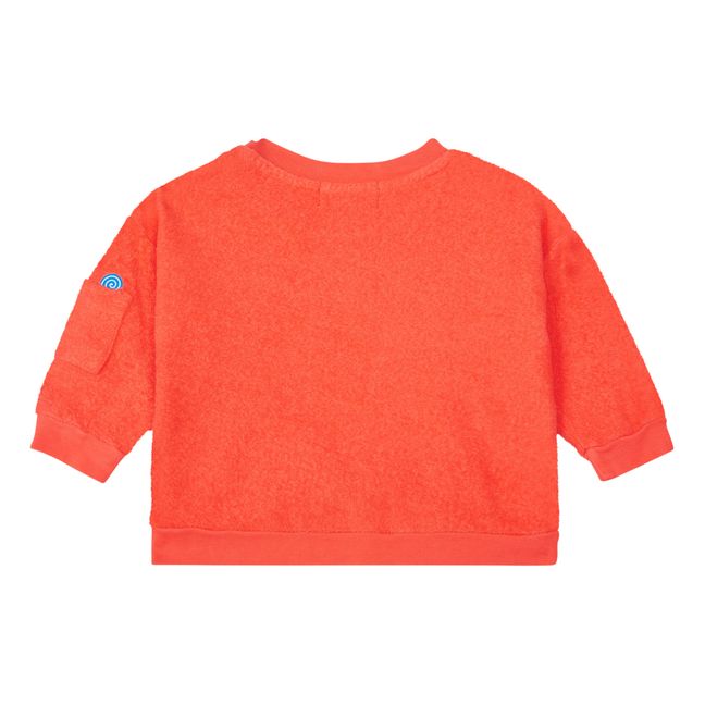 Simo Terry Sweater | Red