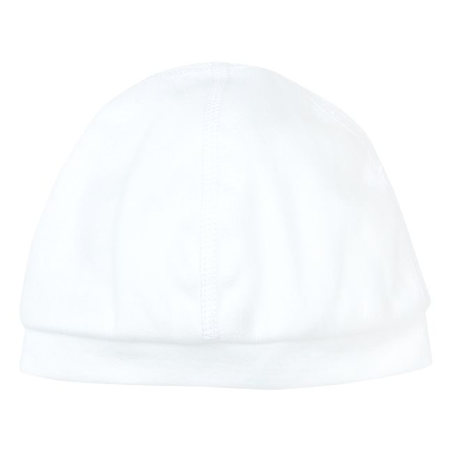 Gorro para recién nacido de algodón orgánico | Crudo