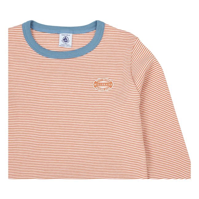 Ensemble Pyjama Milleraies en Côte | Rouge