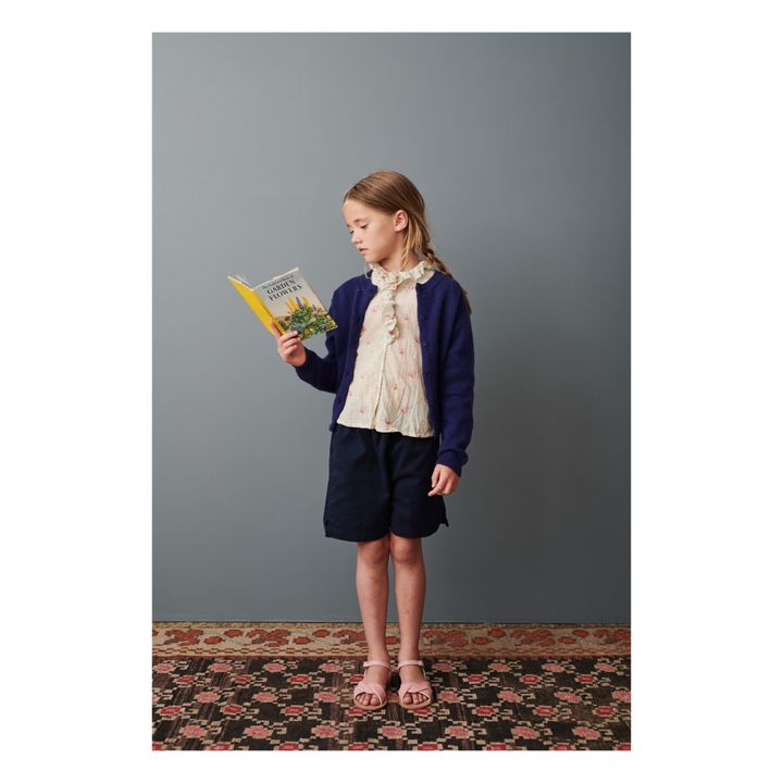 Strickjacke Rosa | Blau- Produktbild Nr. 1
