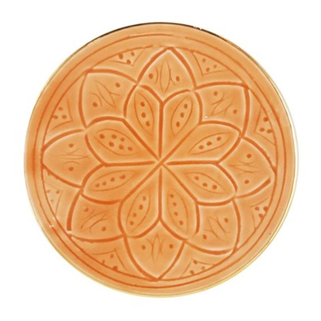 Teller Empreinte | Terracotta