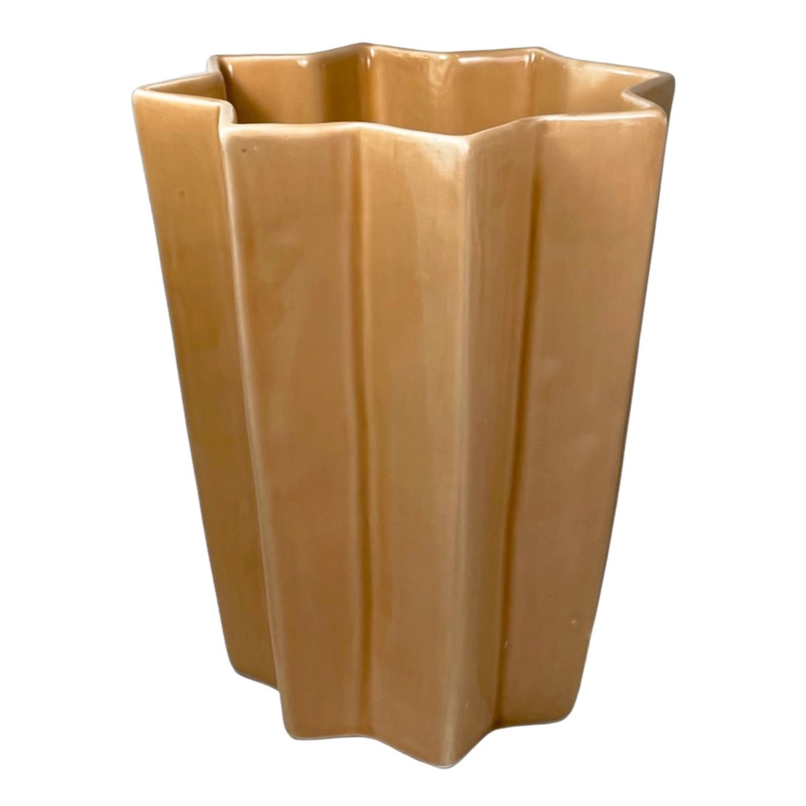 Vase Etoile | Sable- Image produit n°0