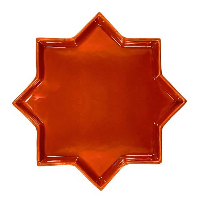 Star Plate | Terracotta