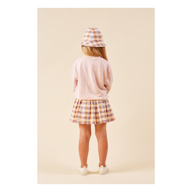 Dalina Organic Cotton Skirt | Apricot