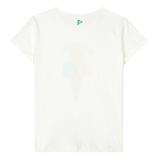 T-Shirt in cotone organico Dialla | Ecru