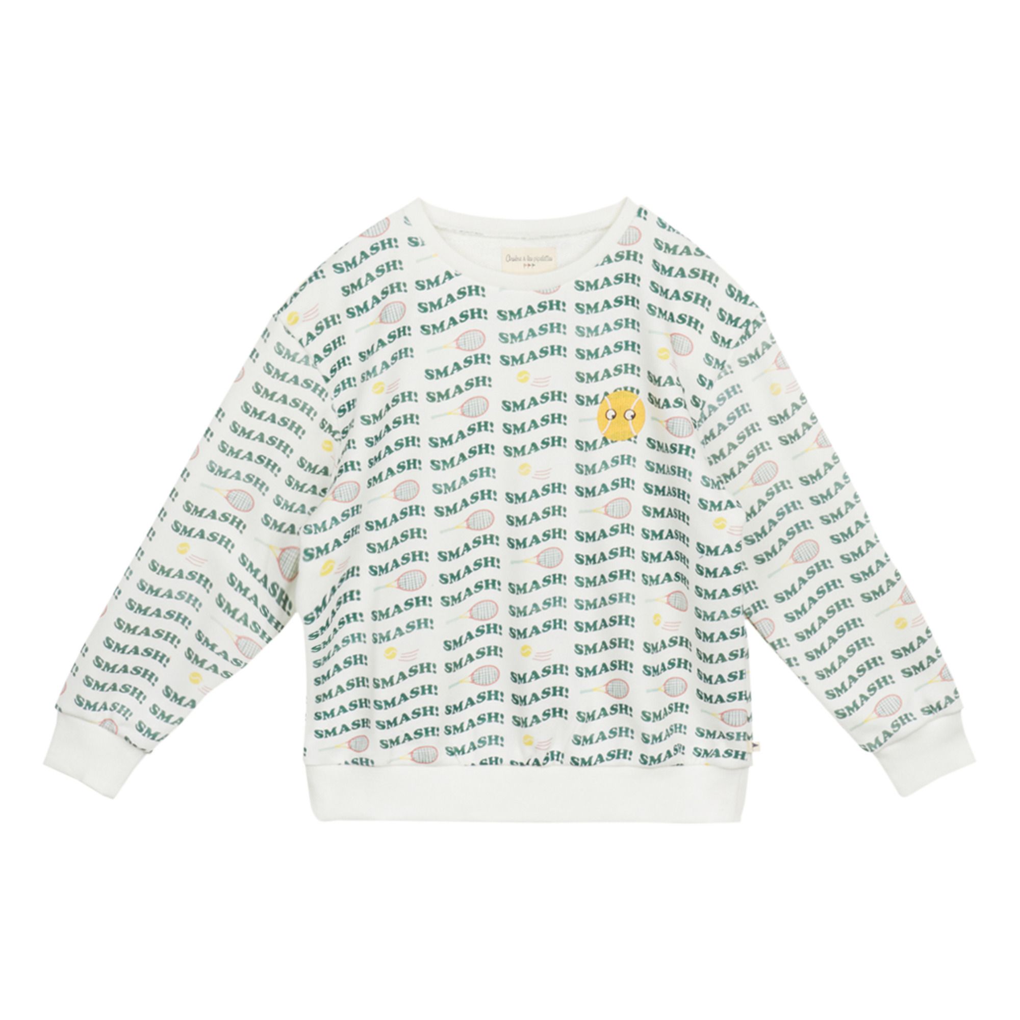 Dorig Organic Cotton Sweatshirt | Ecru- Product image n°0