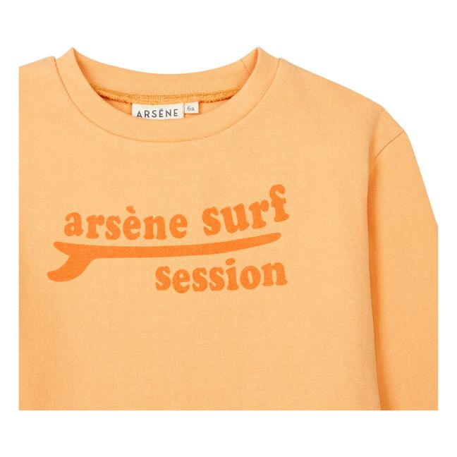 Dany Organic Cotton Sweatshirt | Apricot