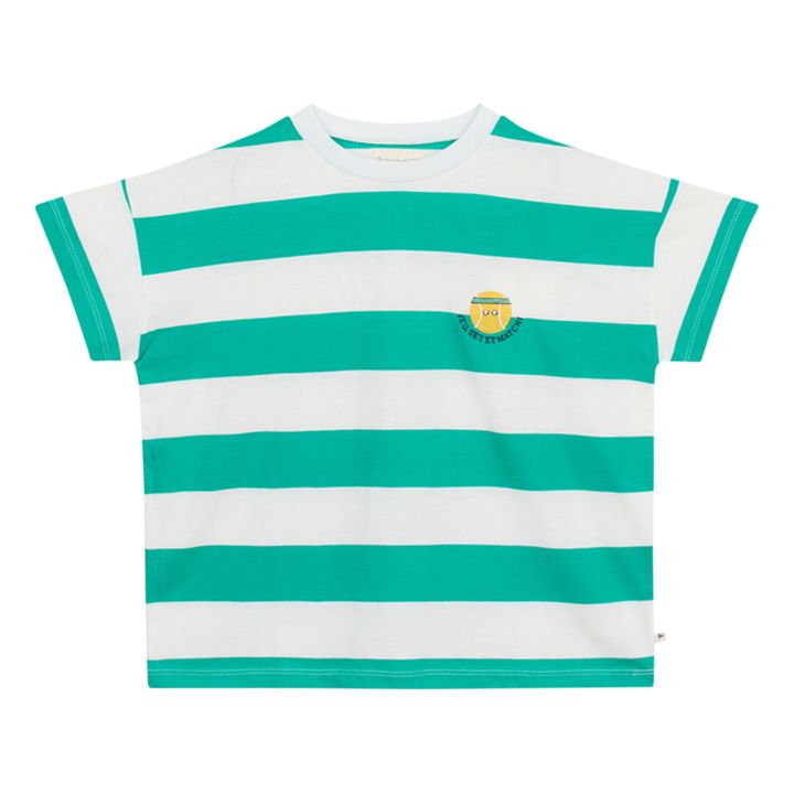 Camiseta algodón orgánico Dale | Verde- Imagen del producto n°0