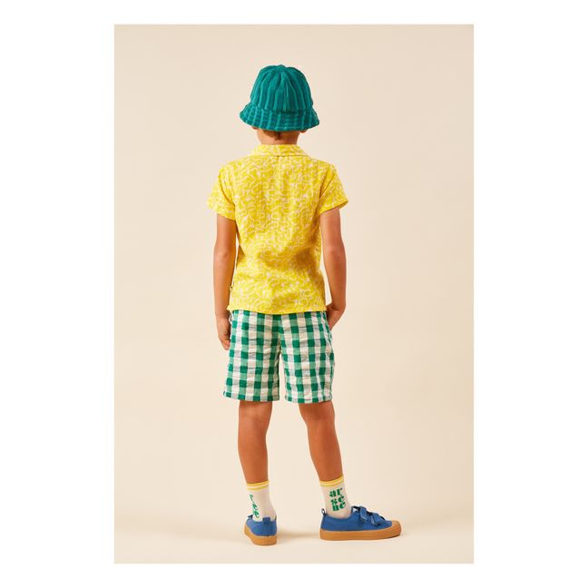 Shorts in cotone organico Dylan | Verde