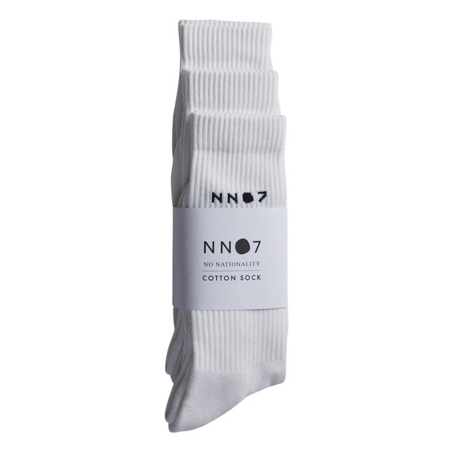 9063 Tennis Socks | Bianco