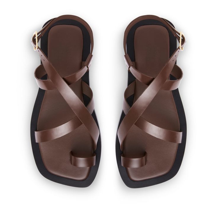 Spargi Sandals - A.Emery x Matteau Collaboration | Chocolate- Imagen del producto n°1
