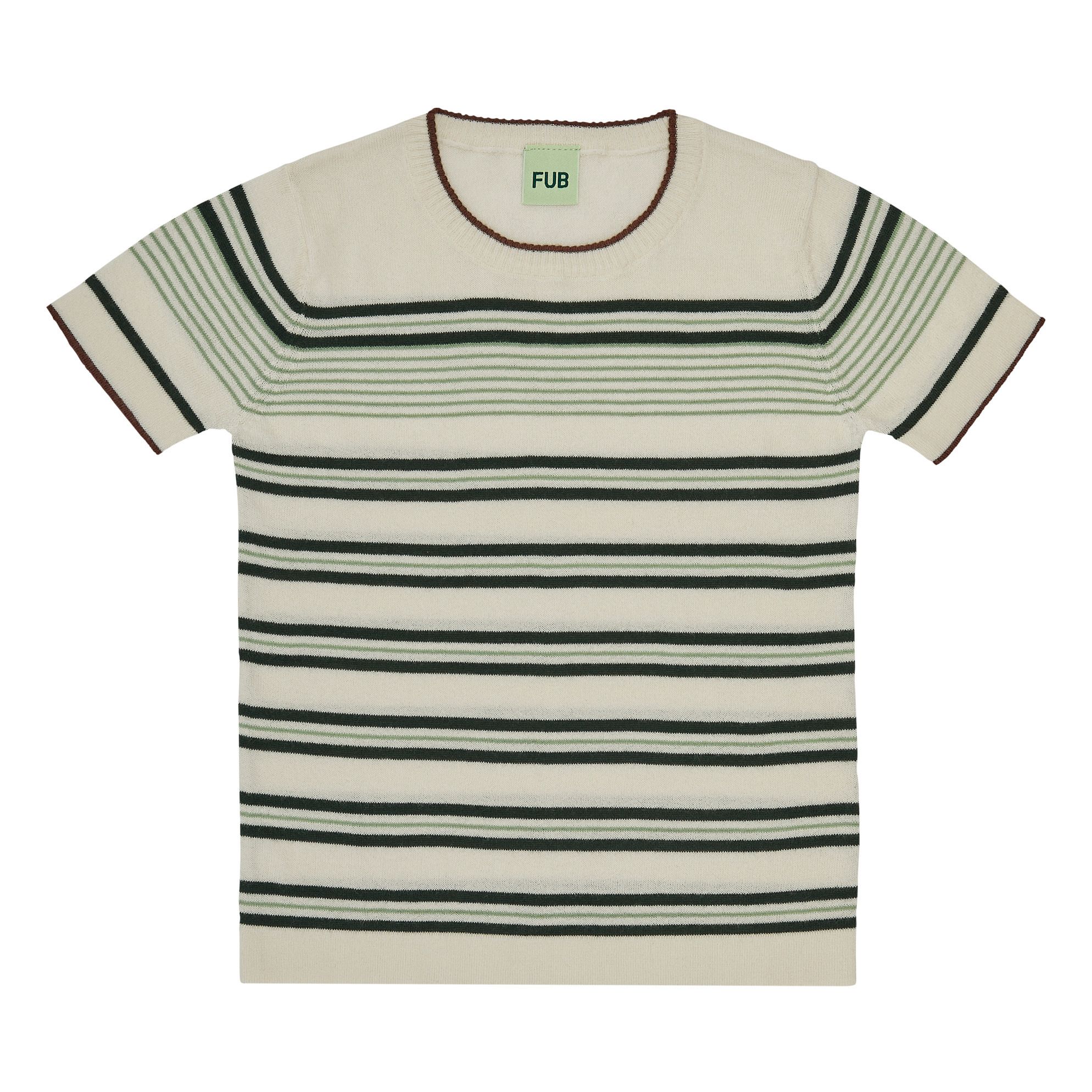 Organic Cotton Short Sleeve T-shirt | Chrome green- Product image n°0