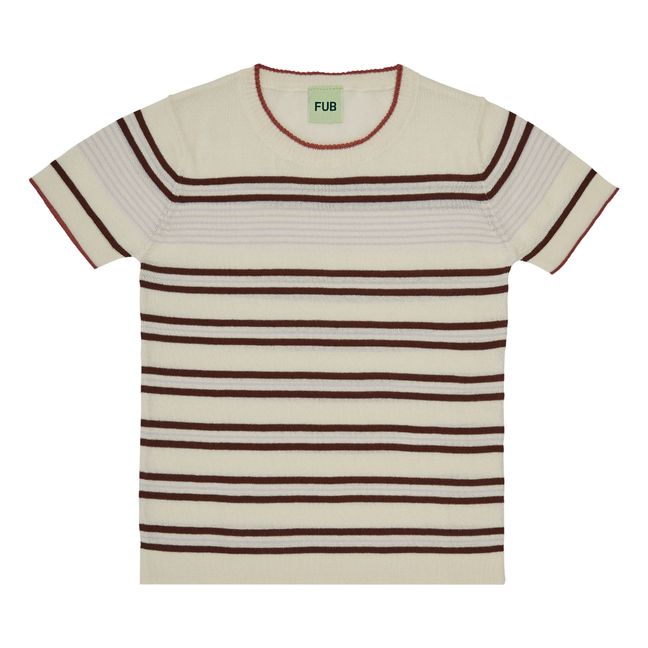 T-Shirt mit kurzen Ärmeln aus Bio-Baumwolle | Braun