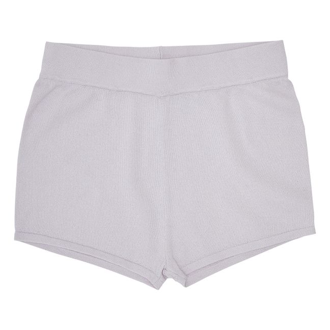 Pantalones cortos de algodón orgánico | Lila