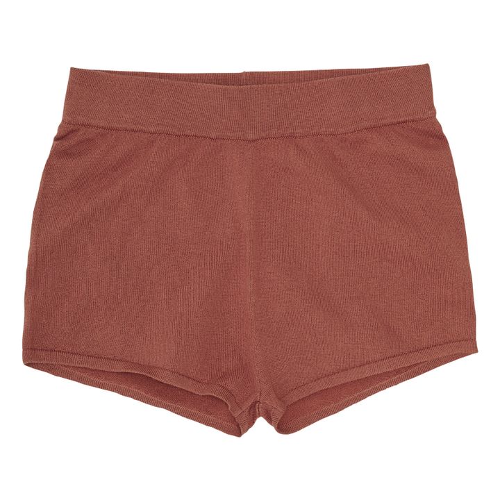 Shorts Bio-Baumwolle | Terracotta- Produktbild Nr. 0