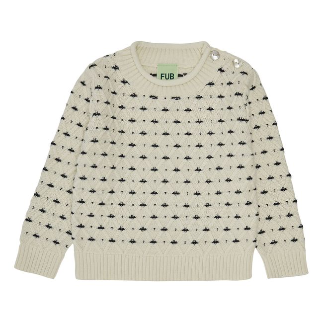 Pull Rhombus Coton Bio | Bleu marine